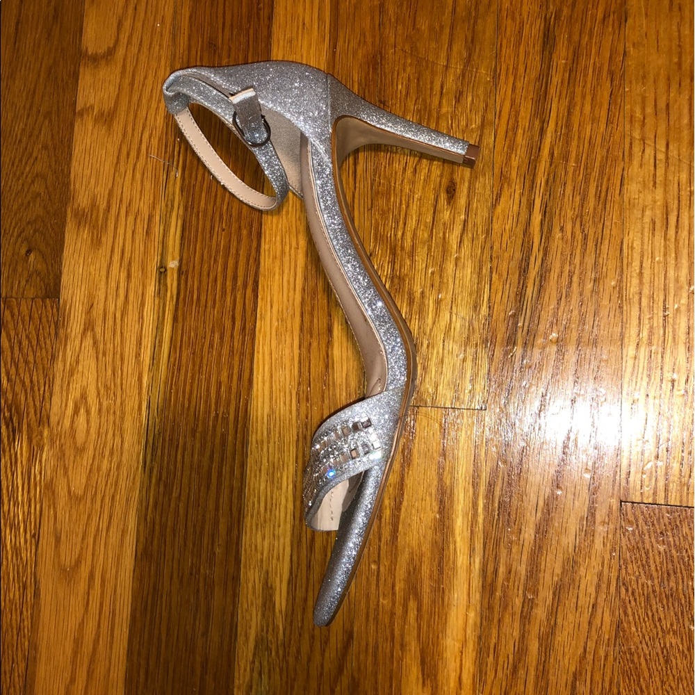 Kelley & Katie Silver heels